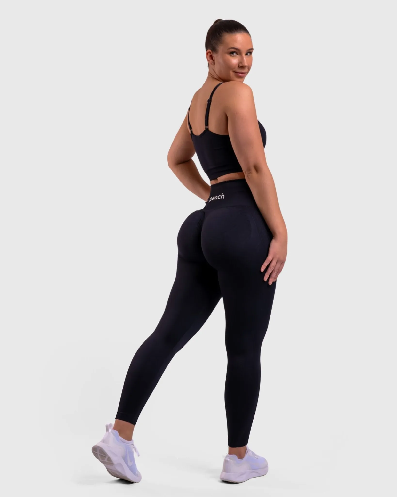 Black Lux Seamless Tights