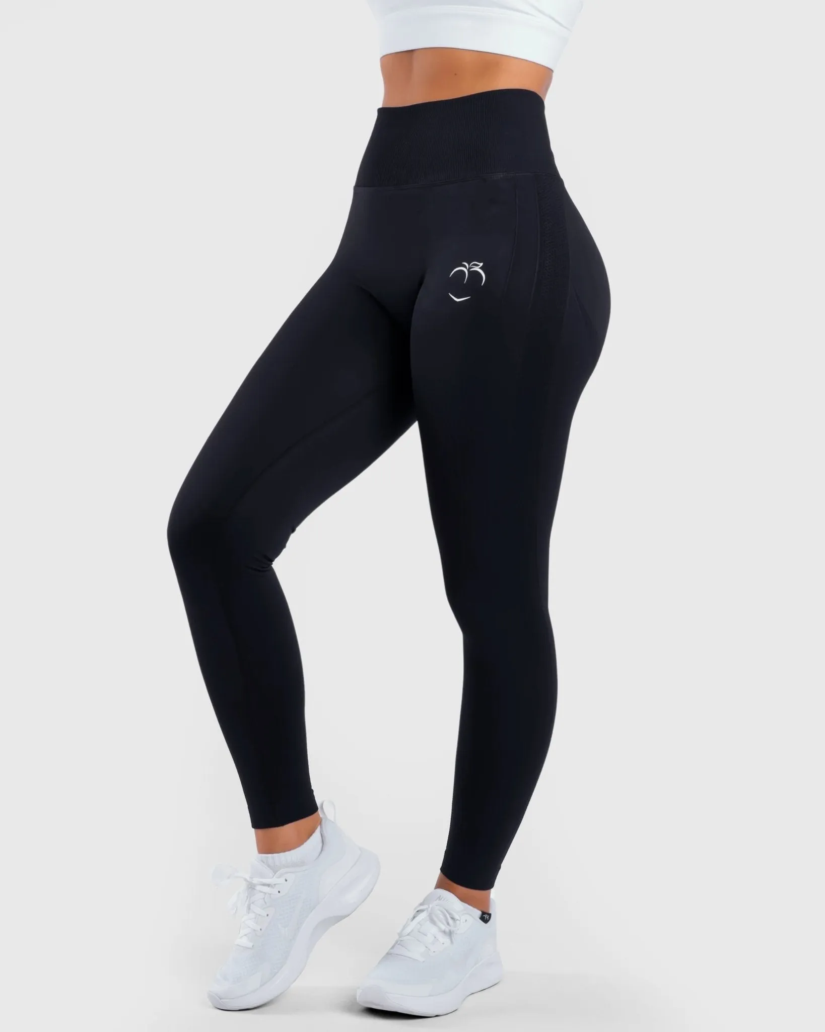 Black Lux Seamless Tights