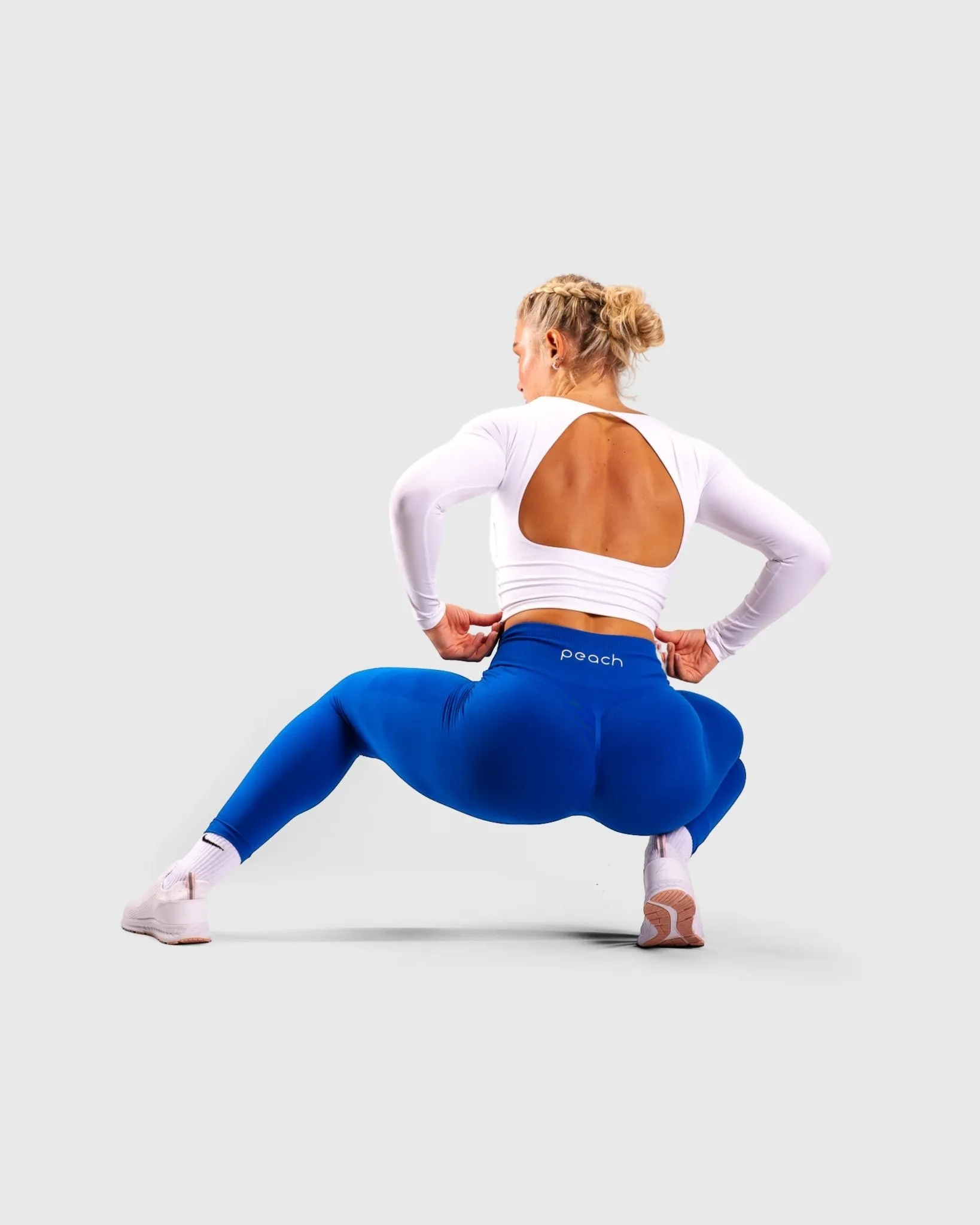 Blue Lux Seamless Tights