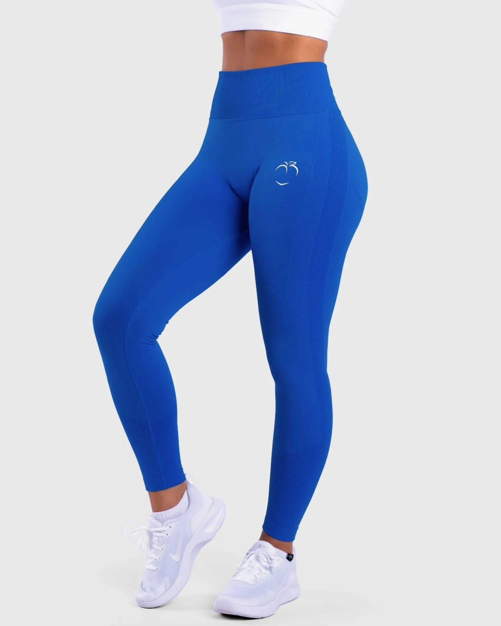Blue Lux Seamless Tights