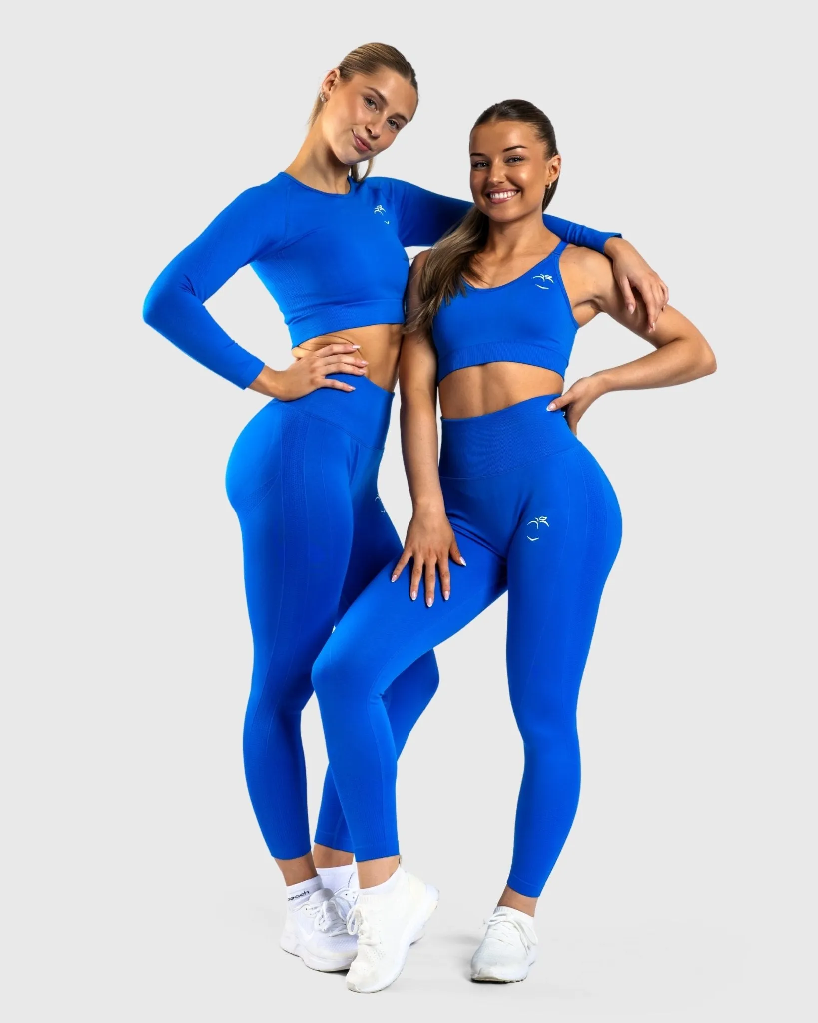 Blue Lux Seamless Tights