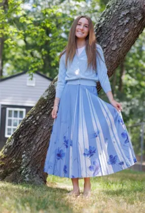 Box Pleated Skirt 4696