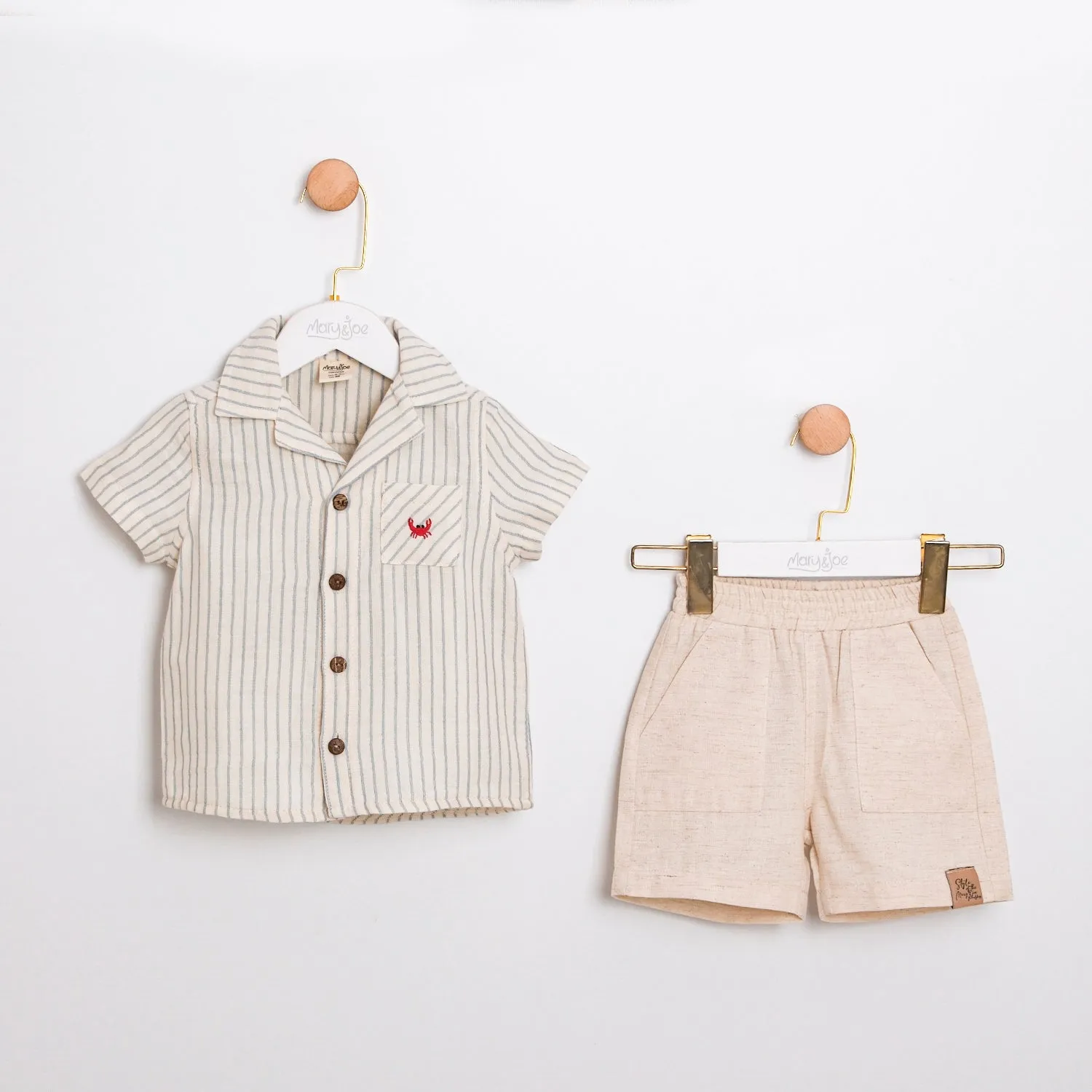 Coastal Stripe 2 Piece Set