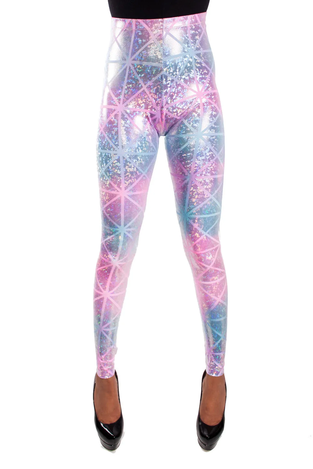 Cotton Candy Disco Leggings