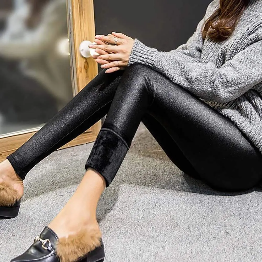 Dark Soul Thick Black Leggings