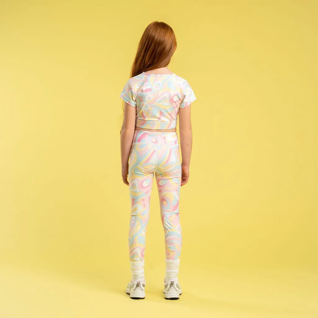 Girls Bonini Sports Leggings BNA109