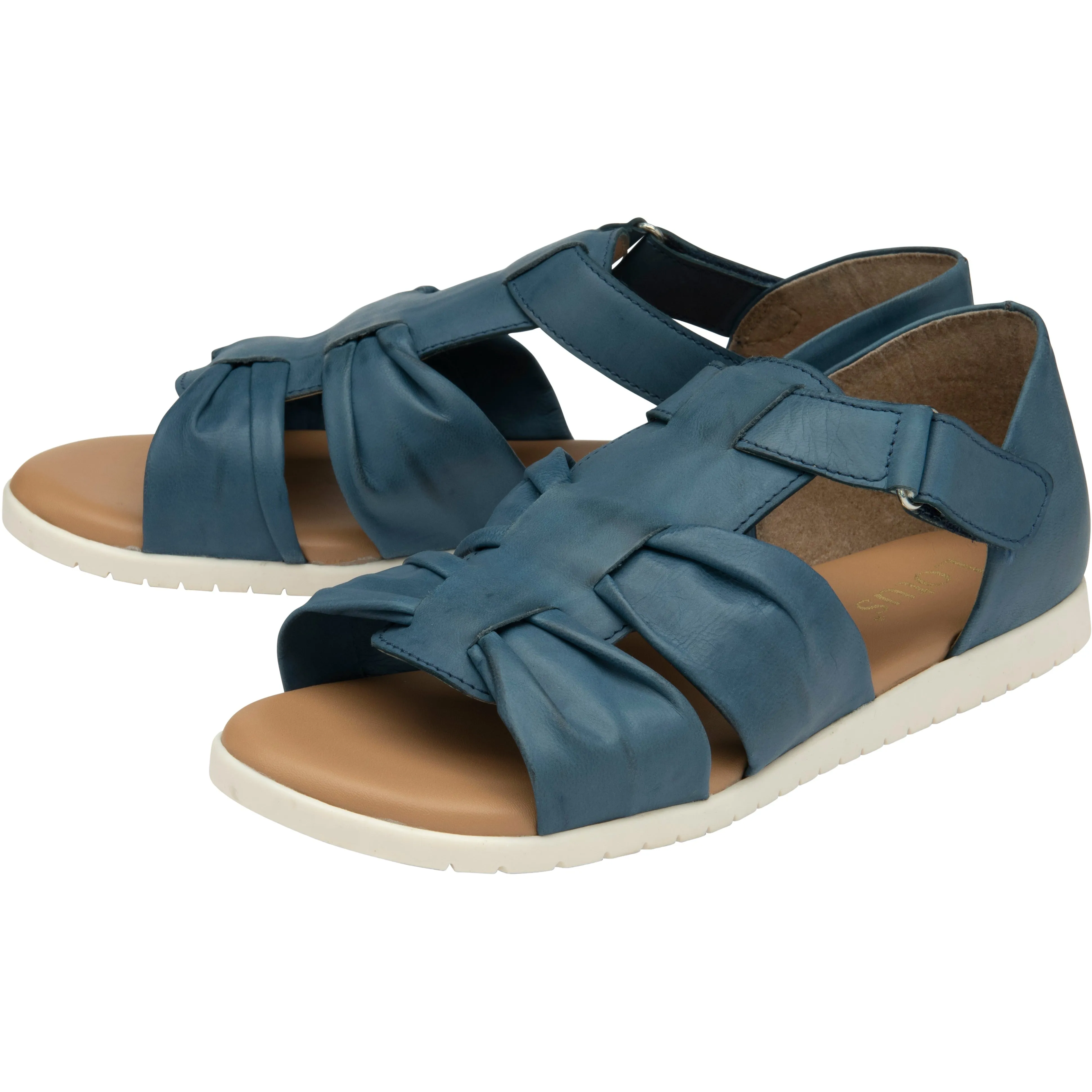 Lotus Leather Sandal Santino BLUE ULP198