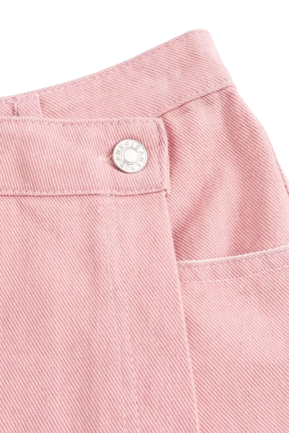 'Marina' Cropped Denim Jacket & Culottes Skirt（Sold Seperately)