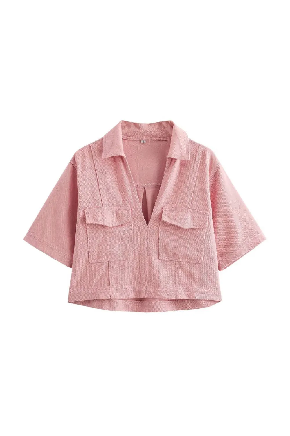 'Marina' Cropped Denim Jacket & Culottes Skirt（Sold Seperately)