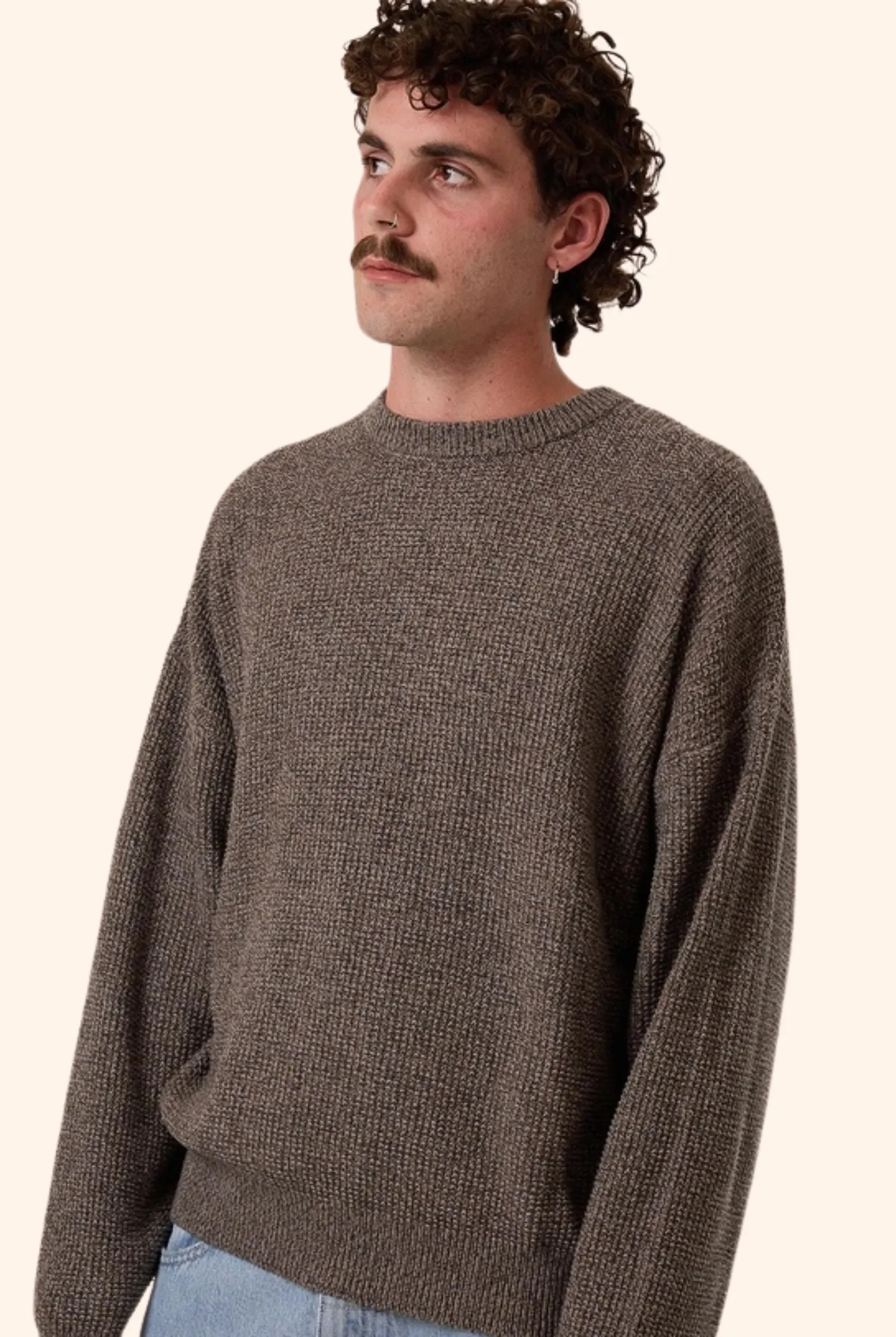 Minimal Crew Knit Jumper