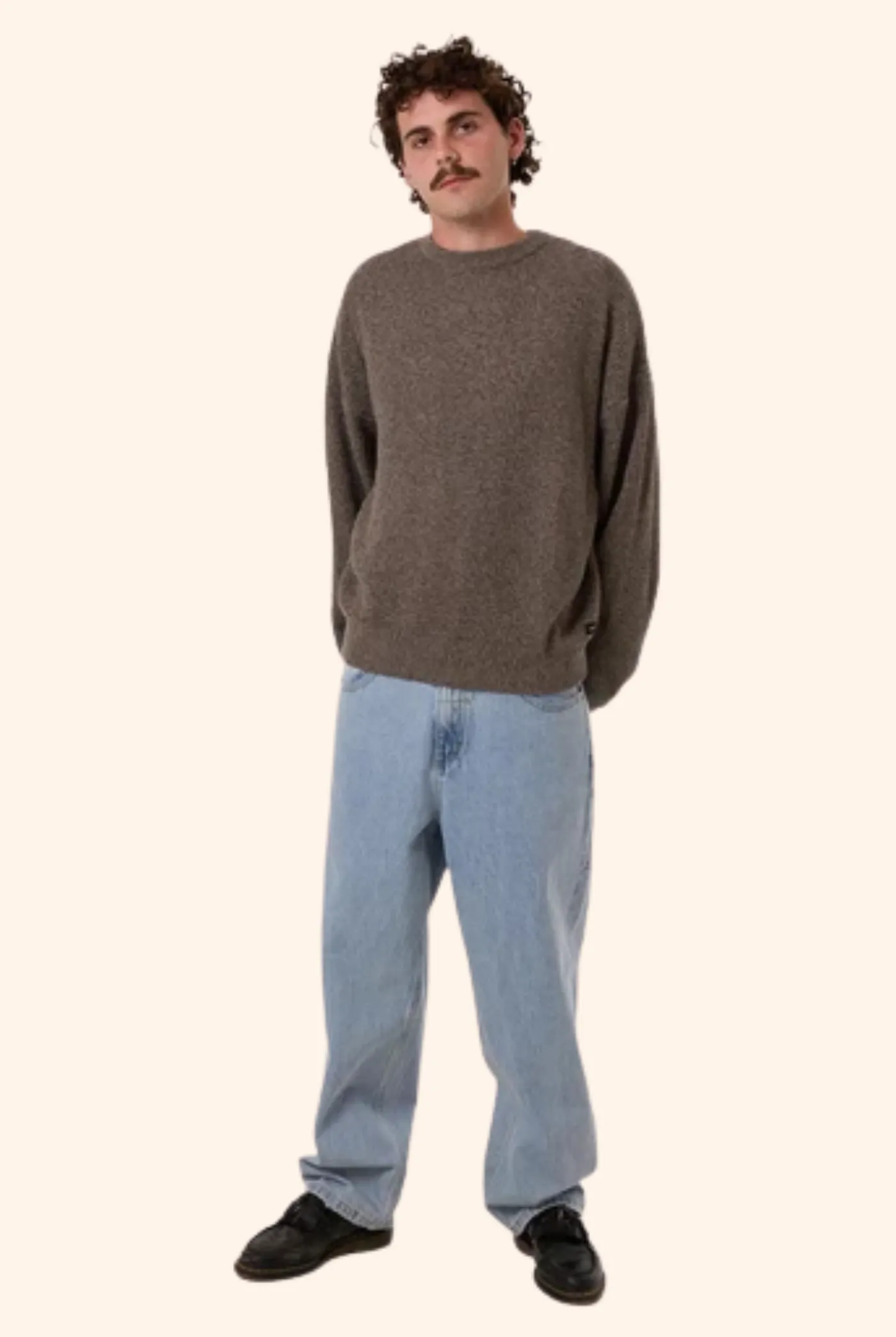Minimal Crew Knit Jumper