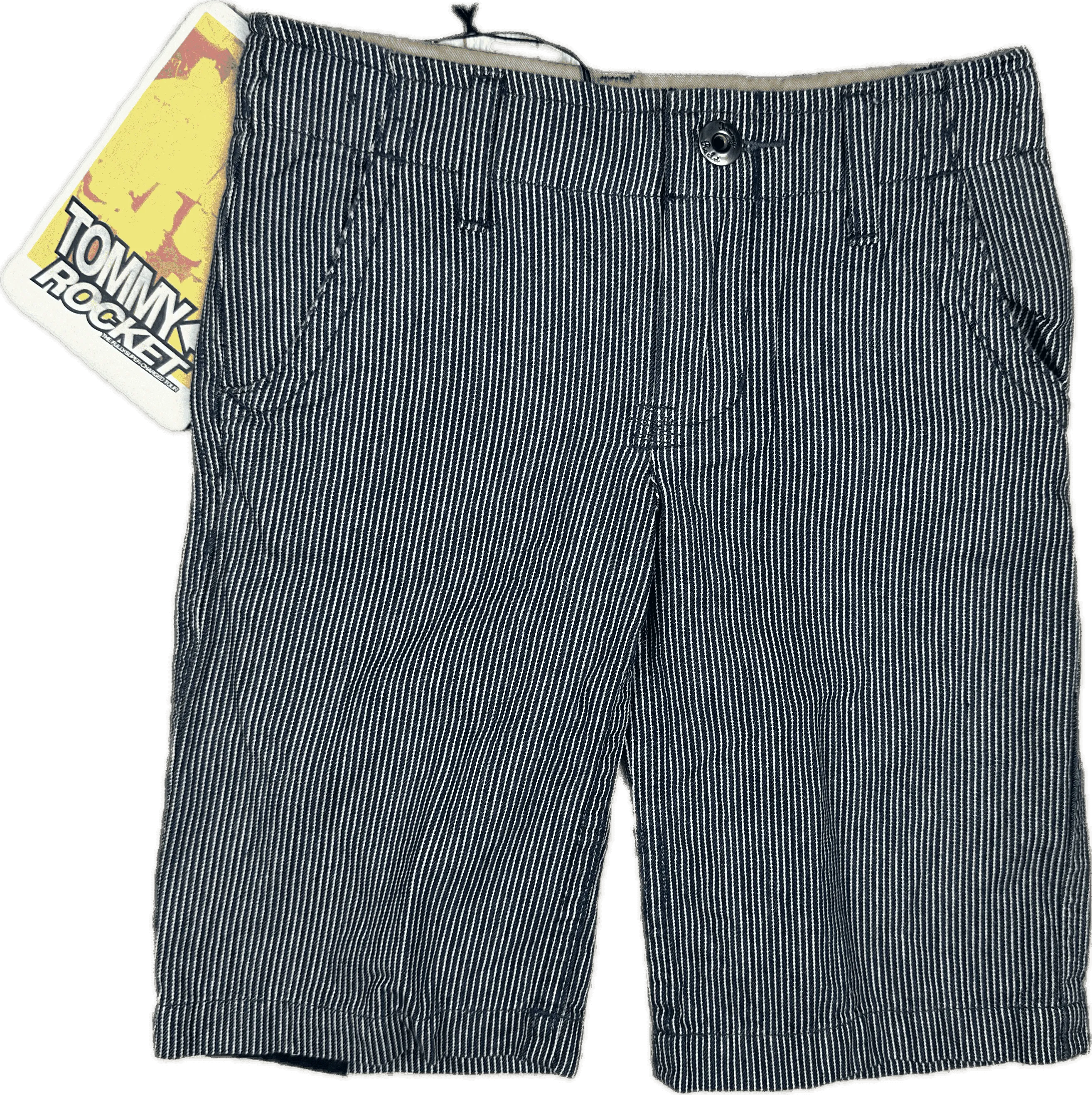NWT - Tommy Rocket Stripe Denim  Boys Shorts - Size 4Y