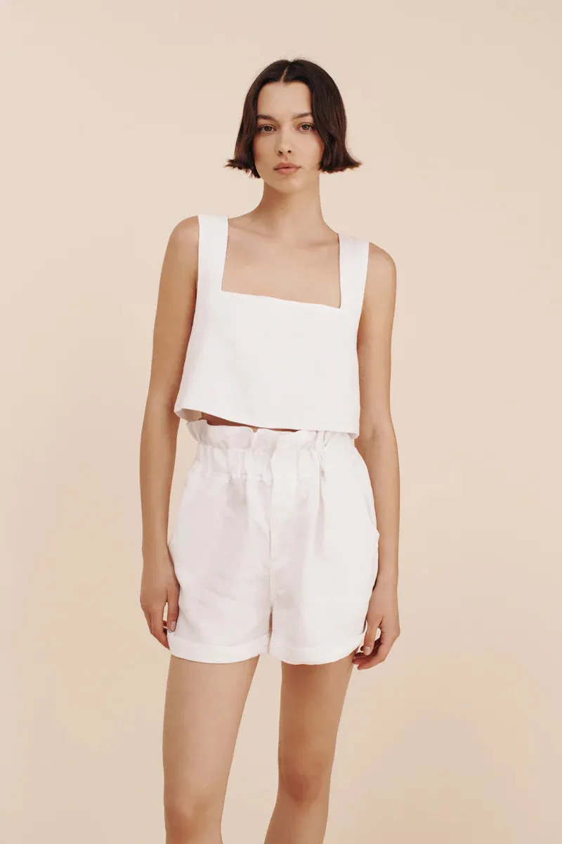 Posse Ducky Short in Ivory