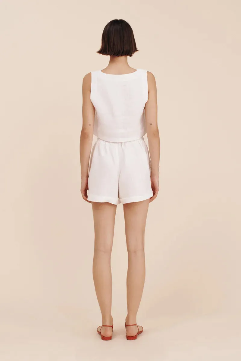 Posse Ducky Short in Ivory