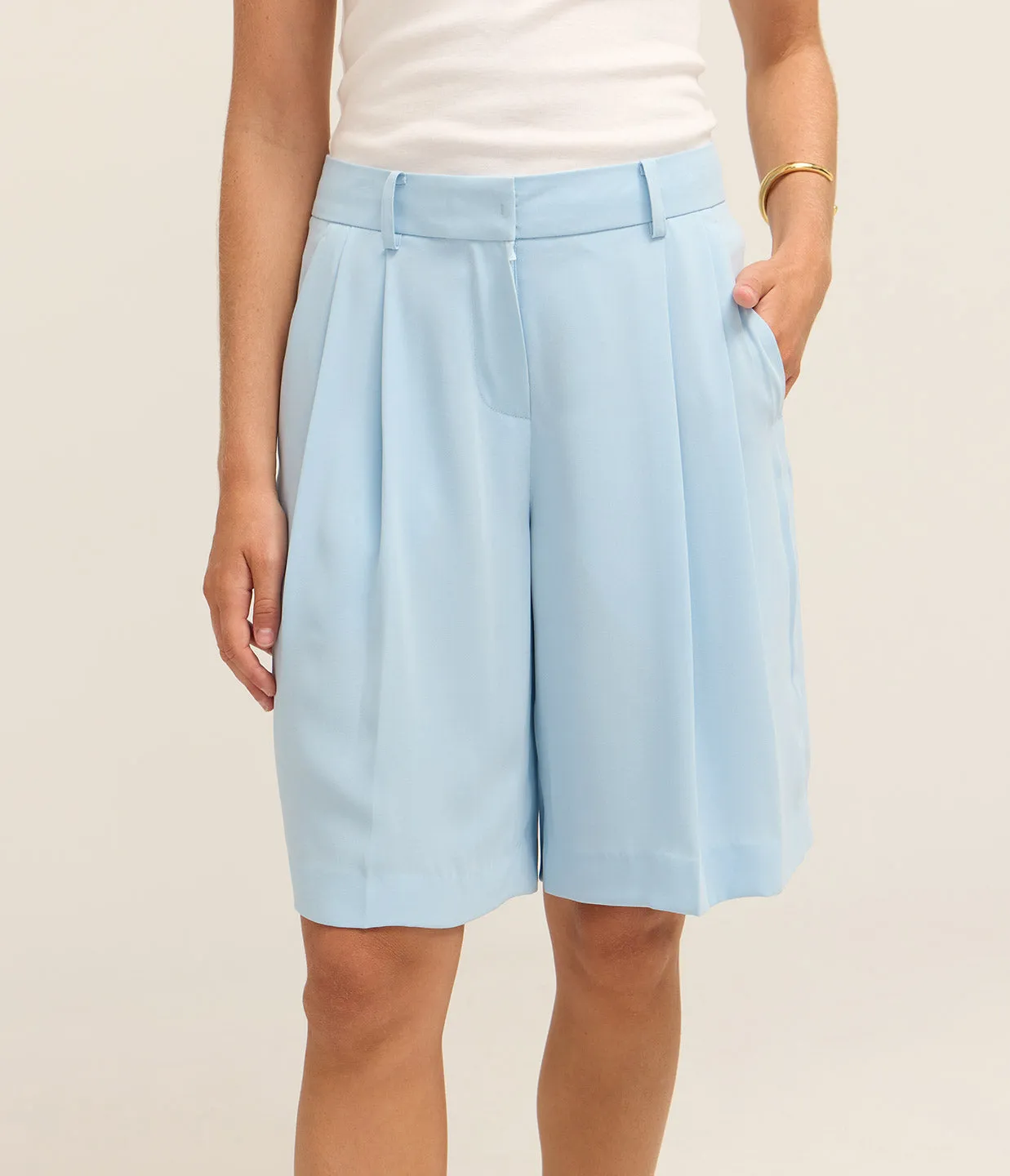 Summer Lu Shorts in Light Blue