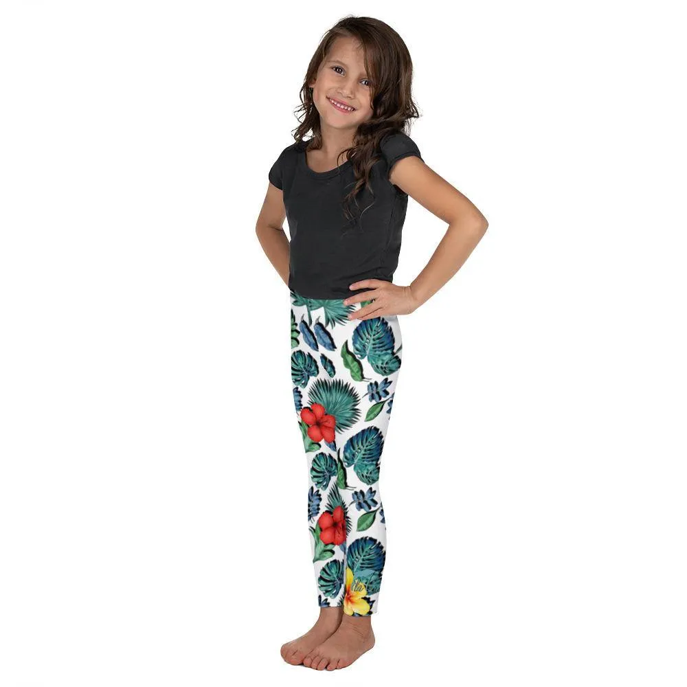 Tropical Hibiscus Kid's Leggings