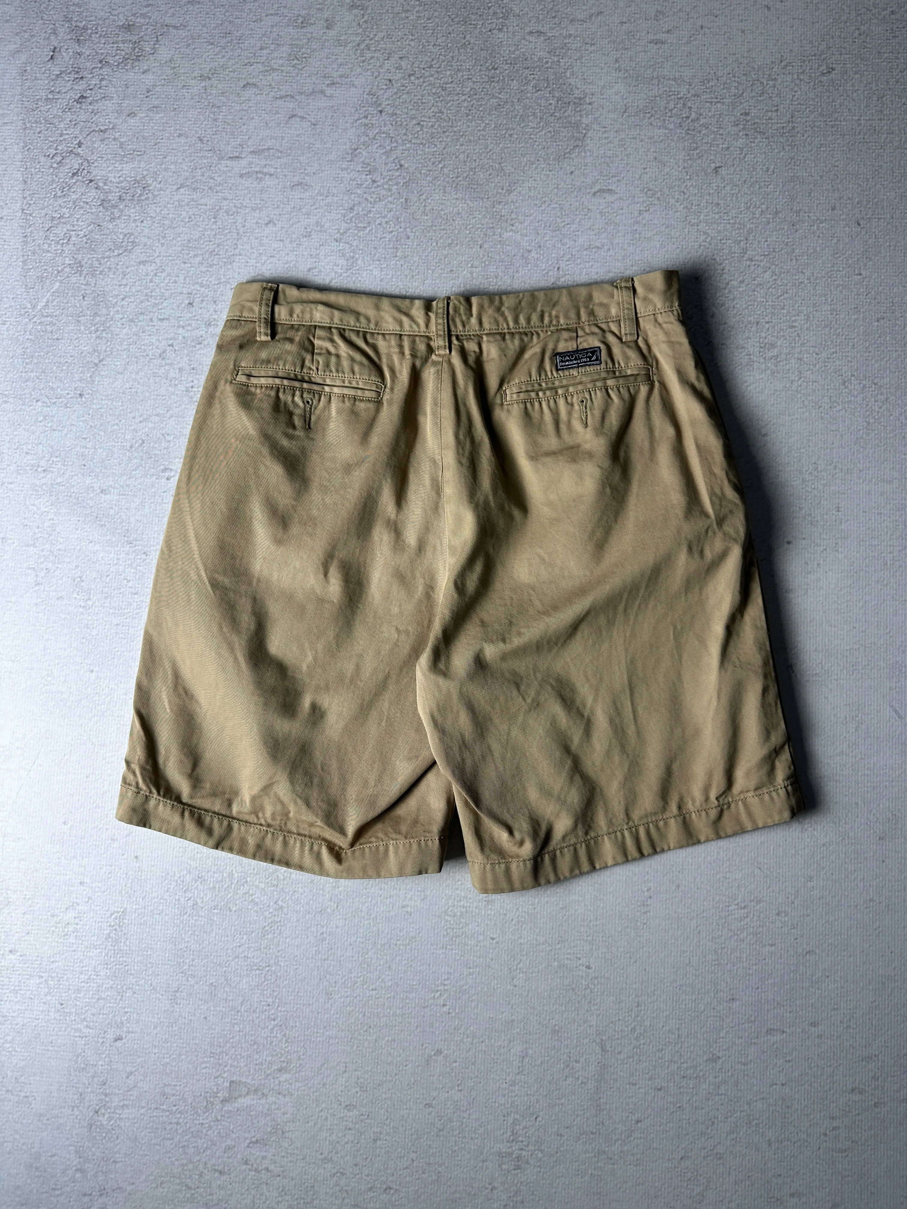 Vintage Nautica Chino Shorts - Men's 36