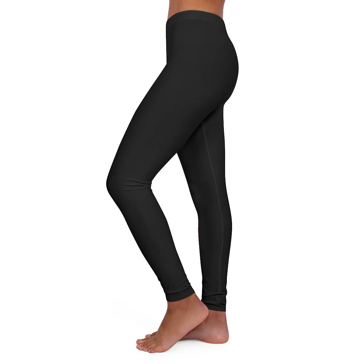 Women's Spandex Leggings ( Do it don't do it ) Black